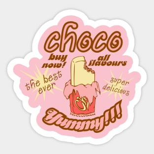 Choco Yummy Sticker